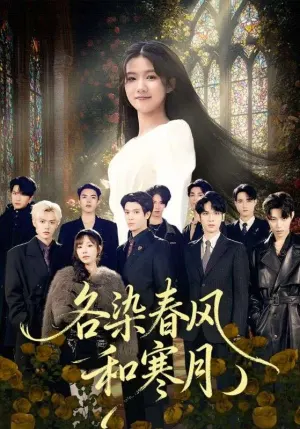 美剧《最后生还者》海报，主角在末日废墟中前行